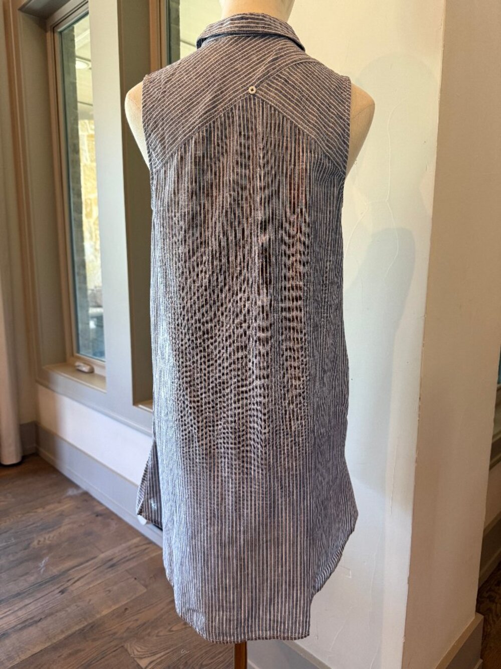 Zara Basic Z1975 Sleeveless Tunic/Shirtdress XS - Picture 5 of 9
